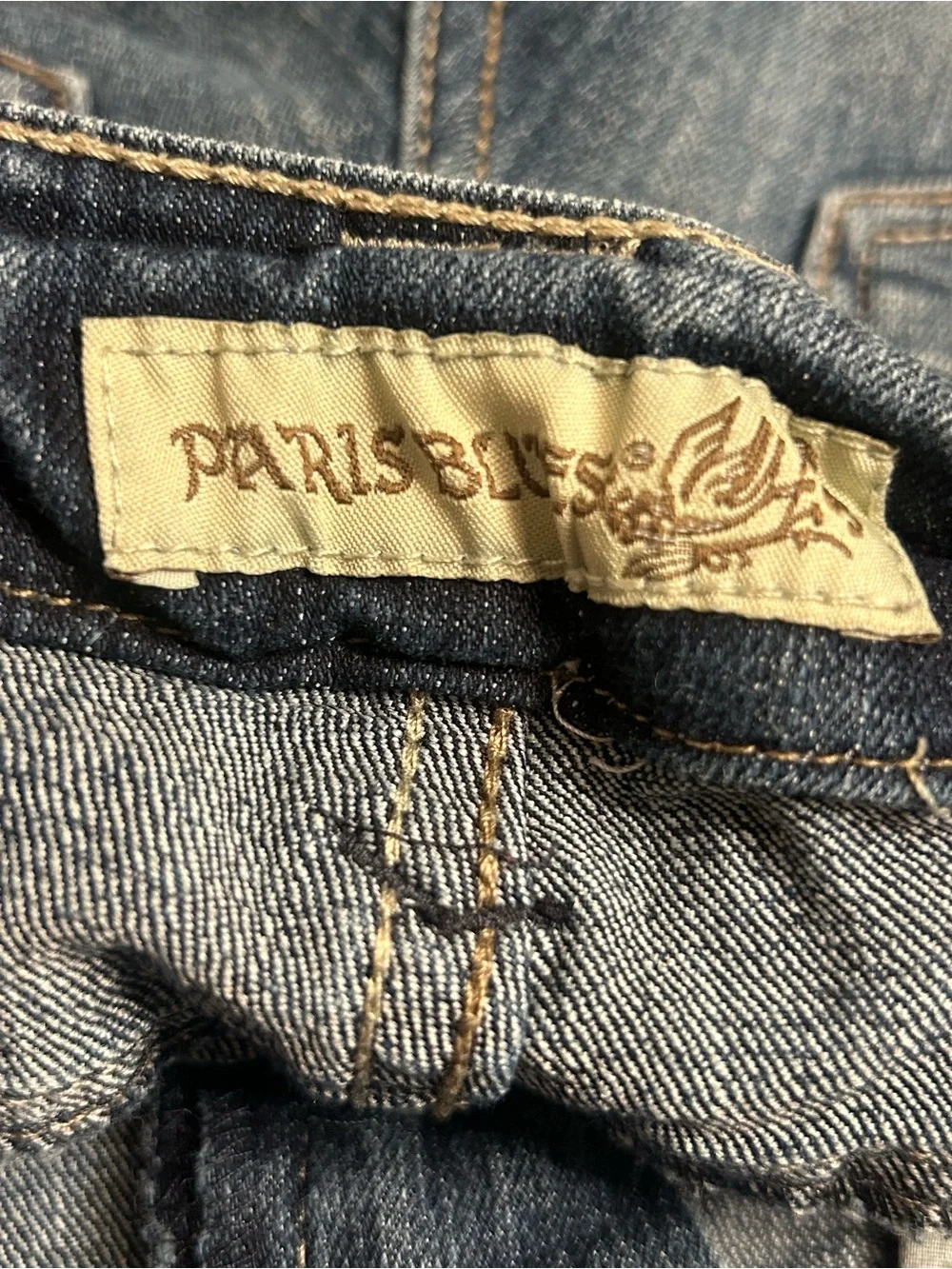 Paris Blues Women's Dark Blue Denim Shorts